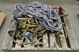 Fall Arrest Harness and Rope