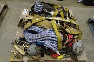 Fall Arrest Harness and Rope