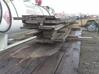 Various Lengths of 2 X 8 Lumber.