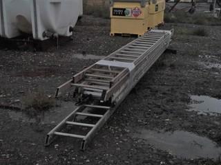 (4) 30' + Adjustable Ladders. 