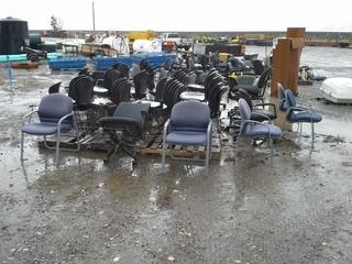 Assorted Office Chairs.