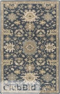 Charlton Home Willard Navy & Olive Area Rug - 2'6" x 8'(CHLH1311_14908936)