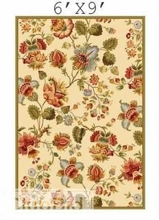 August Grove Isabella Ivory/Red Area Rug 2'9" x 4'9"(AGGR3797_21460046)