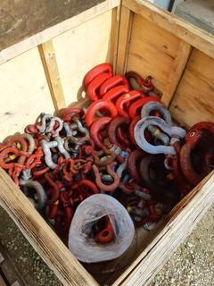Qty Of Assorted Size Shackles 