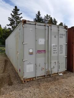 40ft Storage Container *Note: Contents Not Included, Buyer Responsible For Load Out, Item Cannot Be Removed Until 12PM September 25 Unless Mutually Agreed Upon* 
