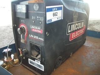 Lincoln LN-25 Pro Suitcase Mig Welder. SN U1140504084