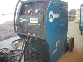 Millermatic 350 Mig Welder. SN LF151533