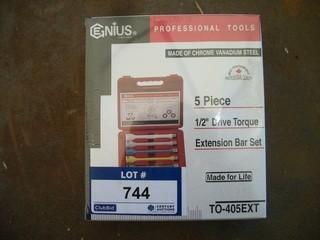 Spiece 1/2" Dr Torque Extension Bar Set