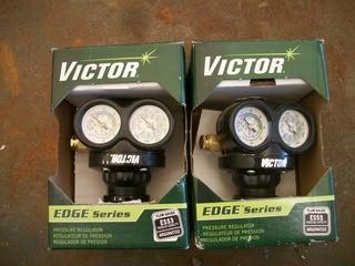 Qty Of (2) Victor Edge Series Pressure Regulators