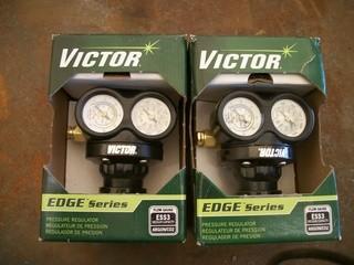 Qty Of (2) Victor Edge Series Pressure Regulators