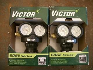 Qty Of (2) Victor Edge Series Pressure Regulators