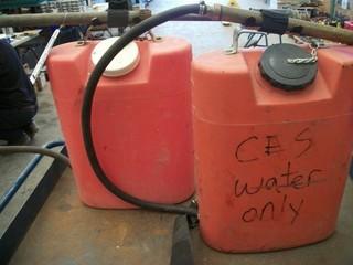 Qty Of (2) Pressurized Water Sprayers 