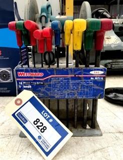 Westward 9" Hex Key Set