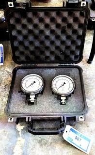 Qty Of (2) Pelican 1400 Case Pressure Gauges