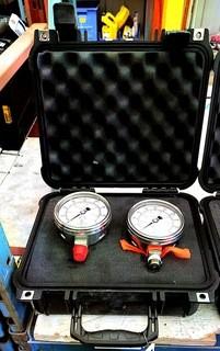 Qty Of (2) Pelican 1400 Case Pressure Gauges