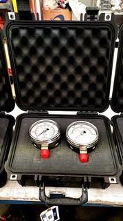 Qty Of (2) Pelican 1400 Case Pressure Gauges