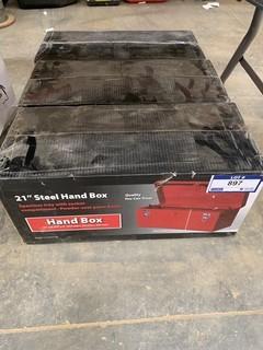 Qty Of (3) 21" Steel Tool Box *New In Box* 