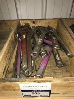 Qty Of (16) Crescent Wrenches