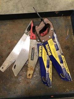Qty Of (5) Hand Saws