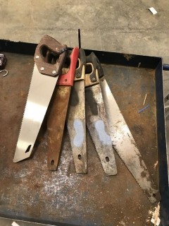 Qty Of (5) Hand Saws