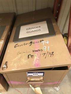 Job Box C/w Grinder Guards And Grinder Handles