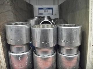 Qty Of 1-5/8" Dr Sockets