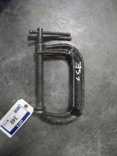 Qty Of (2) 6" C-Clamps