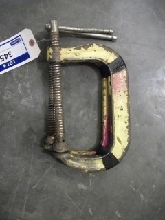 Qty Of (2) 6" C-Clamps