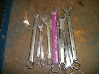 Qty Of Assorted Wrenches