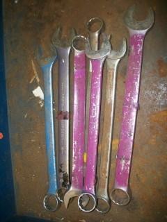 Qty Of Assorted Wrenches