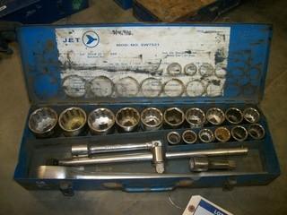 Jet 3/4 in Dr Socket Set