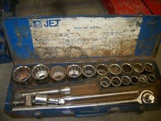 Jet 3/4 in Dr Socket Set