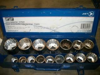 Jet 3/4 in Dr Socket Set