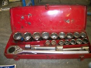 3/4" Dr Socket Set