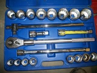 Westward 3/4 in Dr Socket Set