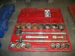 3/4" Dr Socket Set