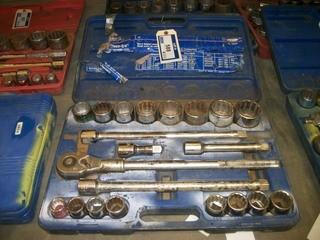 Westward 3/4 in Dr Socket Set