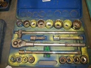 3/4" Dr Socket Set