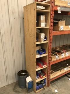 Shelving Unit C/w Contents