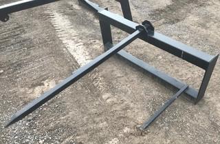 3 Prong Bale Spear To Fit Skid Steer