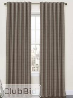 Gracie Oaks Burnet Striped Blackout Thermal Rod Pocket Single Curtain Panel (GRKS2112_22090630_22090635)