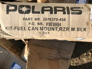 Polaris RZR Fuel Can Mount. Part # 2876379-458