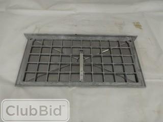 Qty of (24) New AirVent Inc. Aluminum Manual Foundation Vent 16" x 8" Damper w/ Lintel (2 Boxes) 
