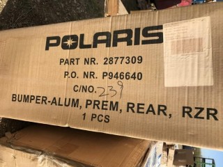 Polaris RZR Rear Aluminium Bumper. P/N 2877309