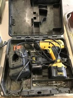 Dewalt 12V Cordless Drill C/w Charger And (2) Batteries