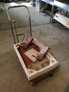 Scissor Lift Table Jack (Pick up on Final Day Oct 5, 2019)