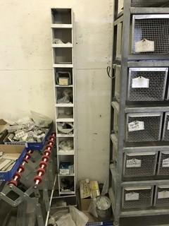 Vertical Shelve and Tray of  S/S and Nylon Hole Plugs