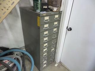 Cabinet with Fittings and Misc. Contents