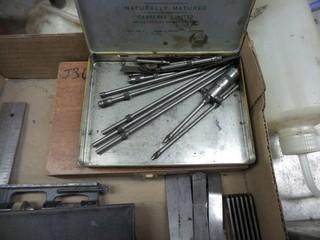 Quantity of Measuring Devices and assorted feeler gauges