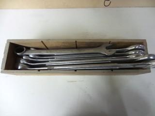 Assorted Wrenches 1 1/4  to 2 open box